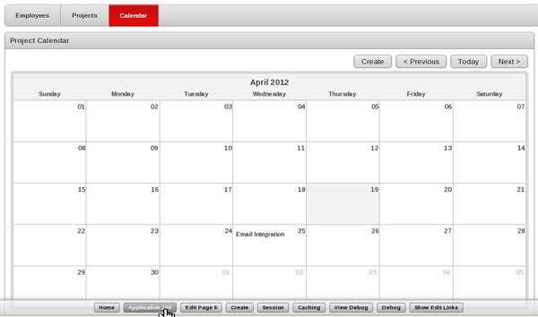 �������� � ����������� ������ � ��������� � APEX